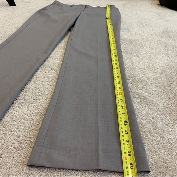 Theory Max C gray tailored Virgin wool pants size 6 - Picture 11 of 13